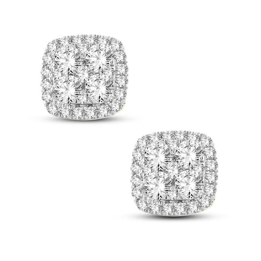 14K 1.00CT DIAMOND EARR - Johnny Dang & Co
