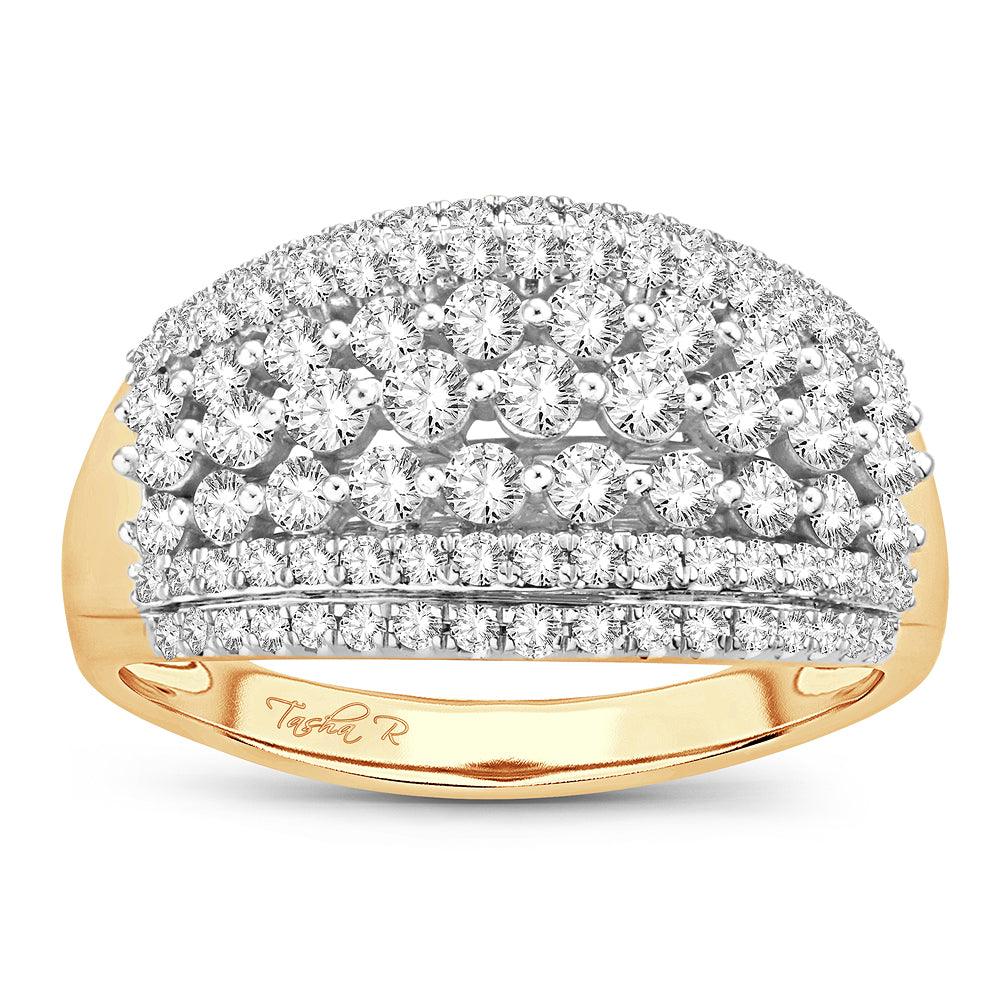 14K 2.00ct Diamond Band - Johnny Dang & Co