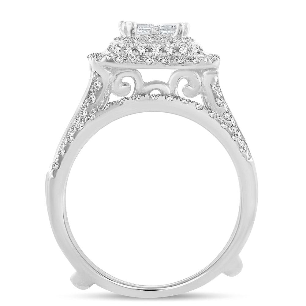 14K 2.01CT BRIDAL DIAMOND RING - Johnny Dang & Co