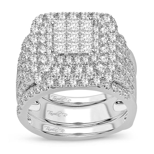 14K 3.00CT BRIDAL DIAMOND RING - Johnny Dang & Co