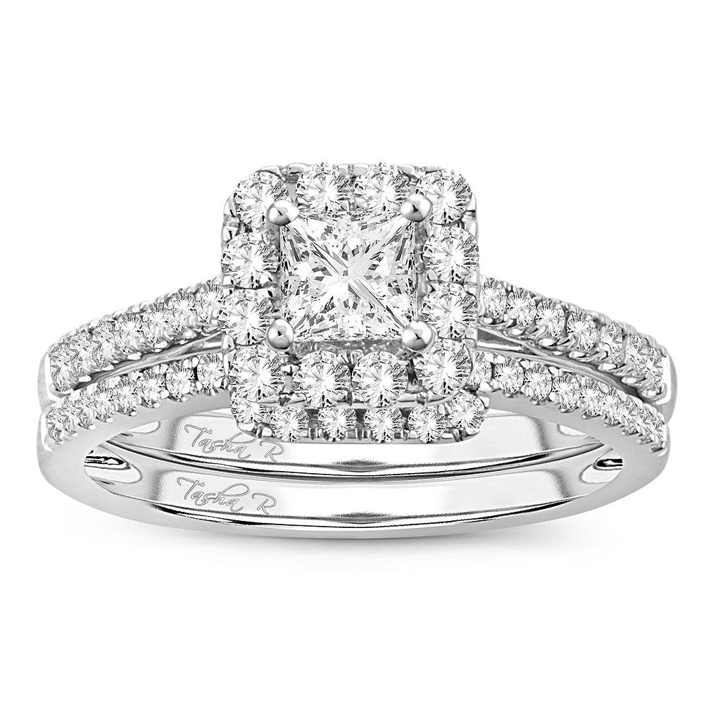 14K 1.00CT Diamond BRIDAL RING - Johnny Dang & Co