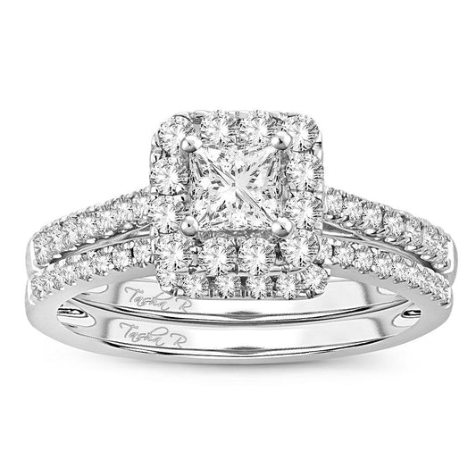 14K 1.00CT Diamond BRIDAL RING - Johnny Dang & Co