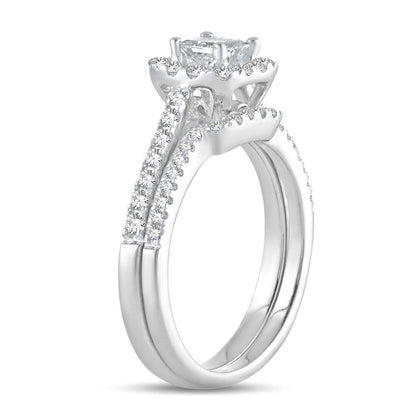 14K 1.00CT Diamond BRIDAL RING - Johnny Dang & Co
