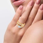 14k 0.86ct Diamond Trio Set - Johnny Dang & Co