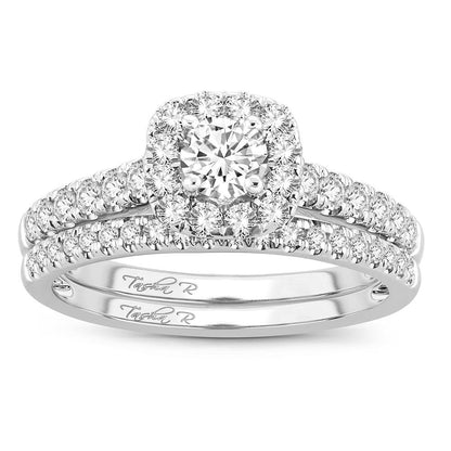 14K 1.00CT Diamond BRIDAL RING - Johnny Dang & Co