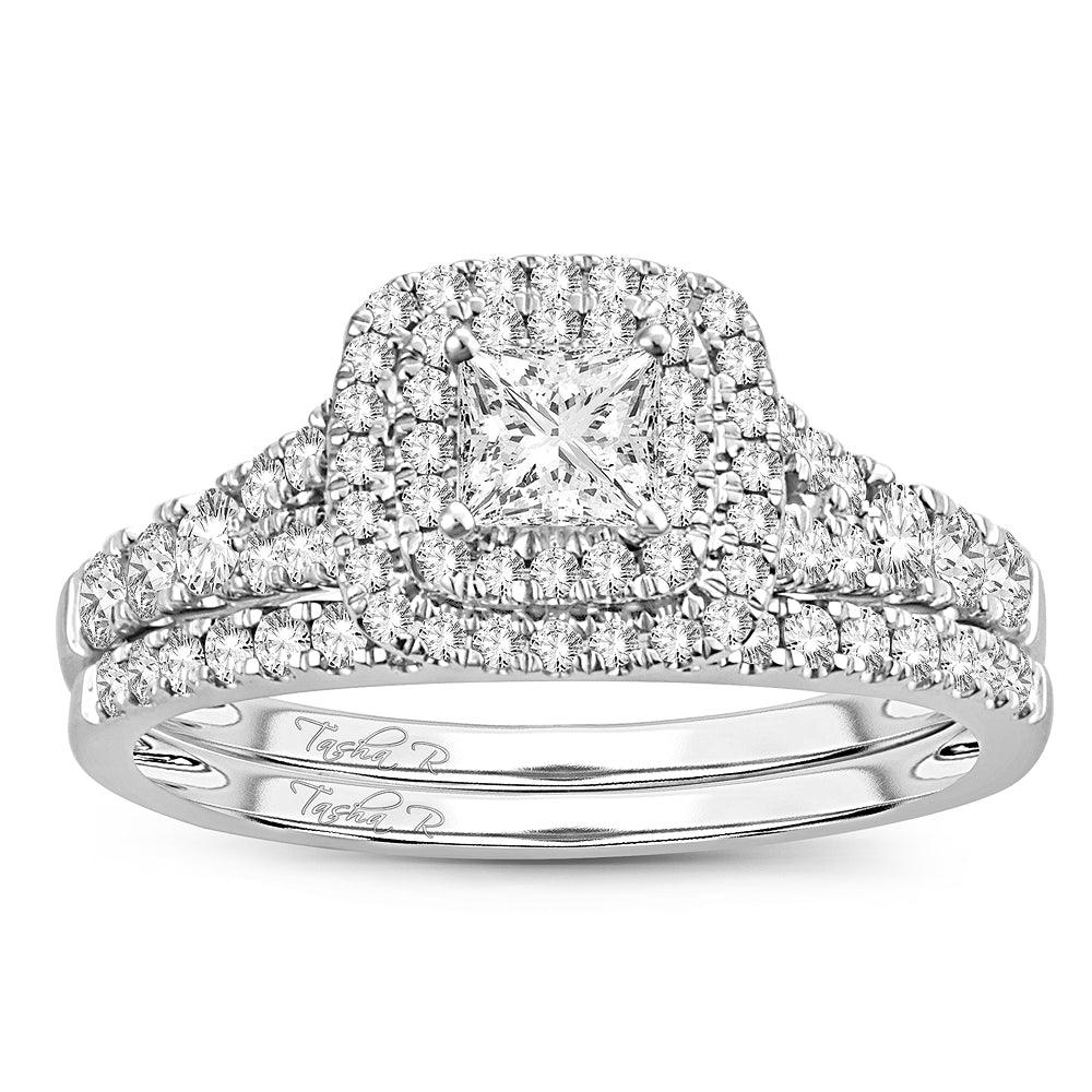 14K 1.00CT Diamond BRIDAL RING - Johnny Dang & Co