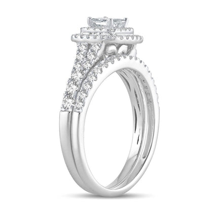 14K 1.00CT Diamond BRIDAL RING - Johnny Dang & Co