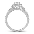14K 1.42CT DIAMOND BRIDAL RING - Johnny Dang & Co