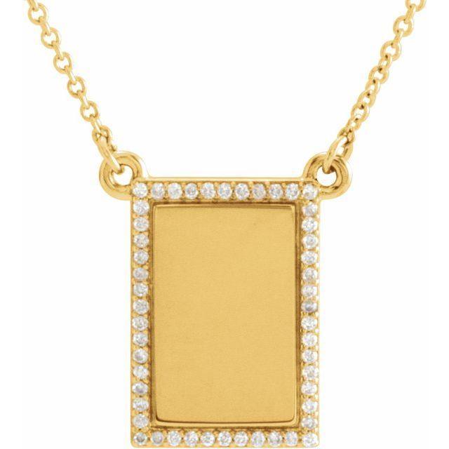JDSP652270 - ENGRAVABLE BAR NECKLACE - Johnny Dang & Co