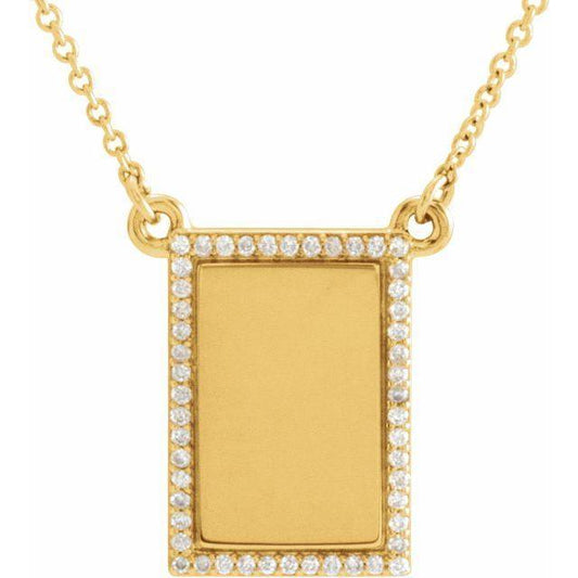 JDSP652270 - ENGRAVABLE BAR NECKLACE - Johnny Dang & Co