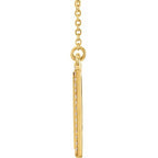 JDSP652270 - ENGRAVABLE BAR NECKLACE - Johnny Dang & Co