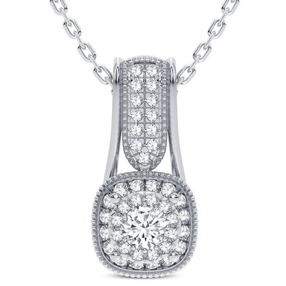 14k 0.20ct Diamond Pendant - Johnny Dang & Co