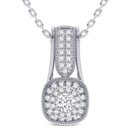 14k 0.20ct Diamond Pendant - Johnny Dang & Co