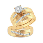 14K 0.53ct Diamond Trio Set - Johnny Dang & Co