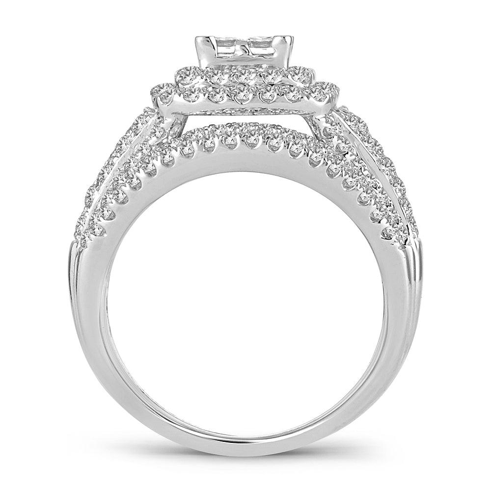 14K 2.02CT Bridal Diamond Ring - Johnny Dang & Co