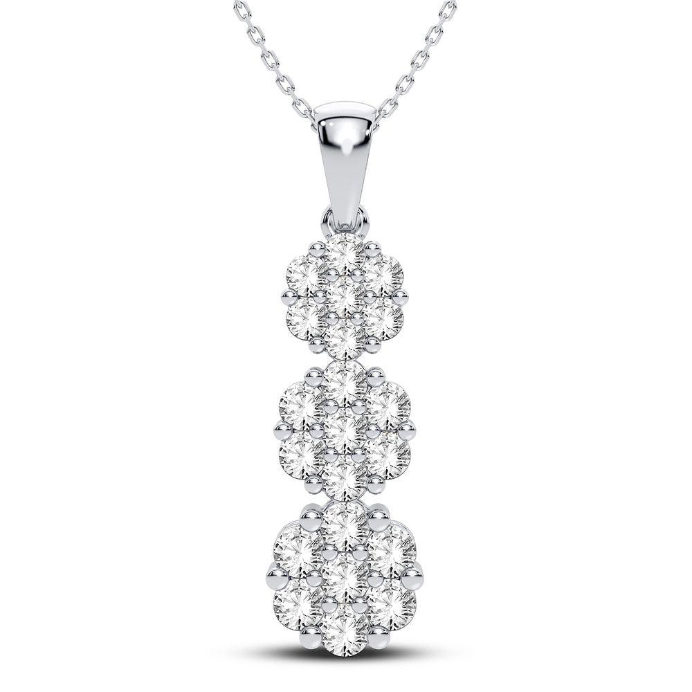 10K 1.37CT Diamond Pendant - Johnny Dang & Co