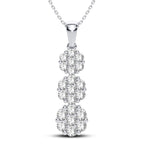 14K 2.00CT Diamond Pendant - Johnny Dang & Co