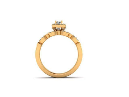 1.00 Ct.Tw. Diamond Engagement Ring - Johnny Dang & Co