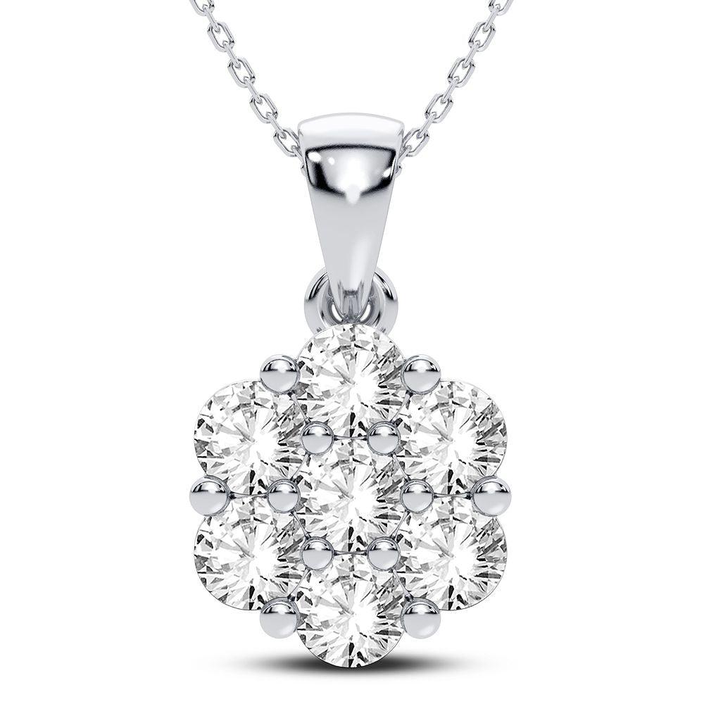 14K 1.50CT Diamond Pendant - Johnny Dang & Co