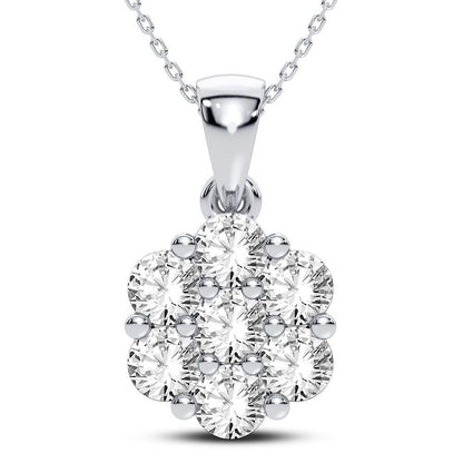 14K 1.50CT Diamond Pendant - Johnny Dang & Co