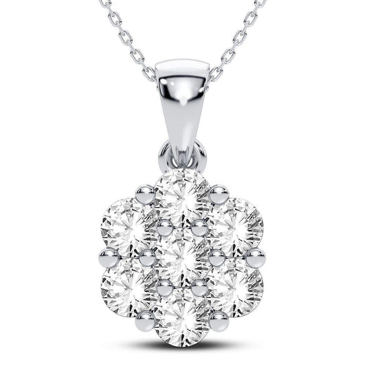 14K 1.50CT Diamond Pendant - Johnny Dang & Co