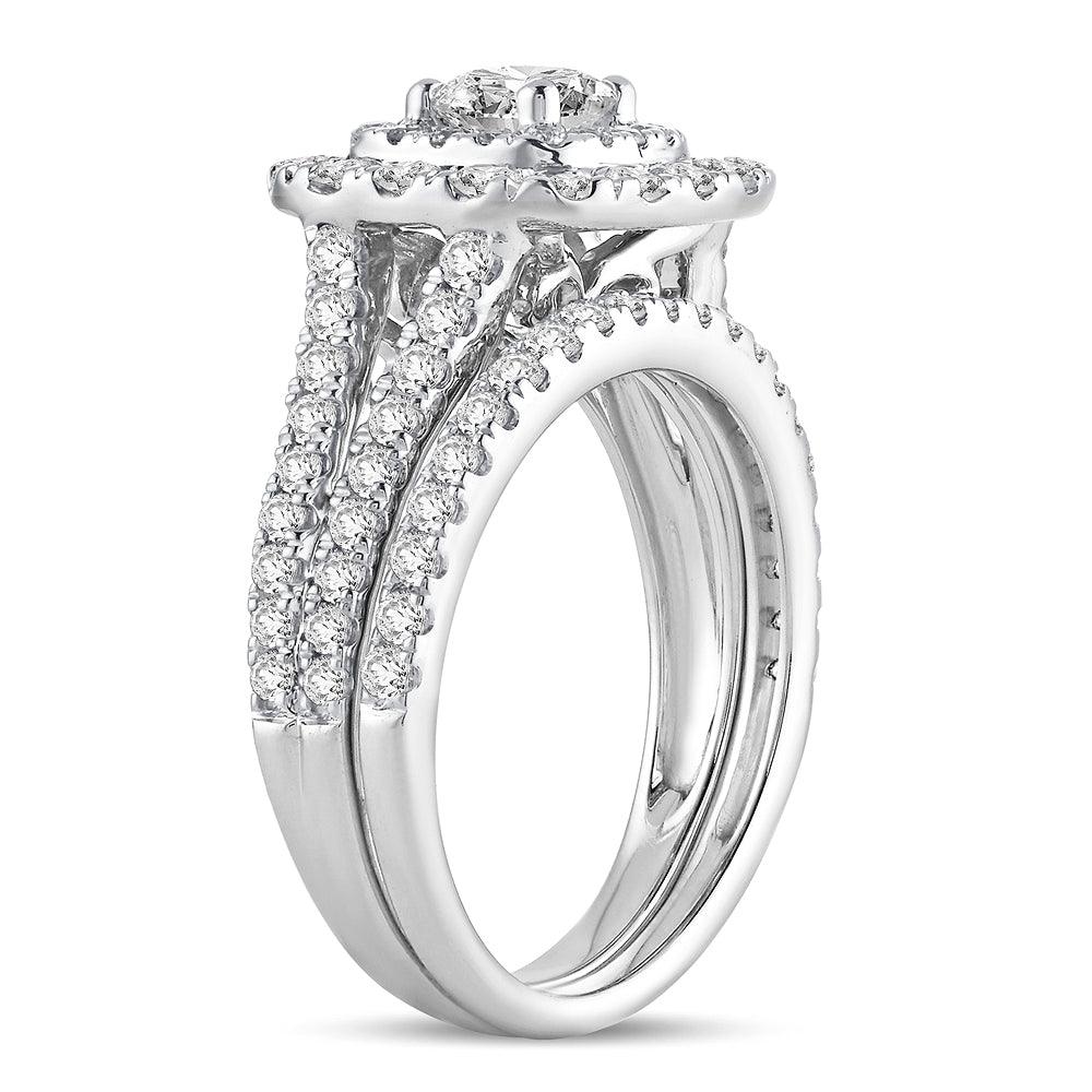 14K 2.00CT Diamond BRIDAL RING - Johnny Dang & Co