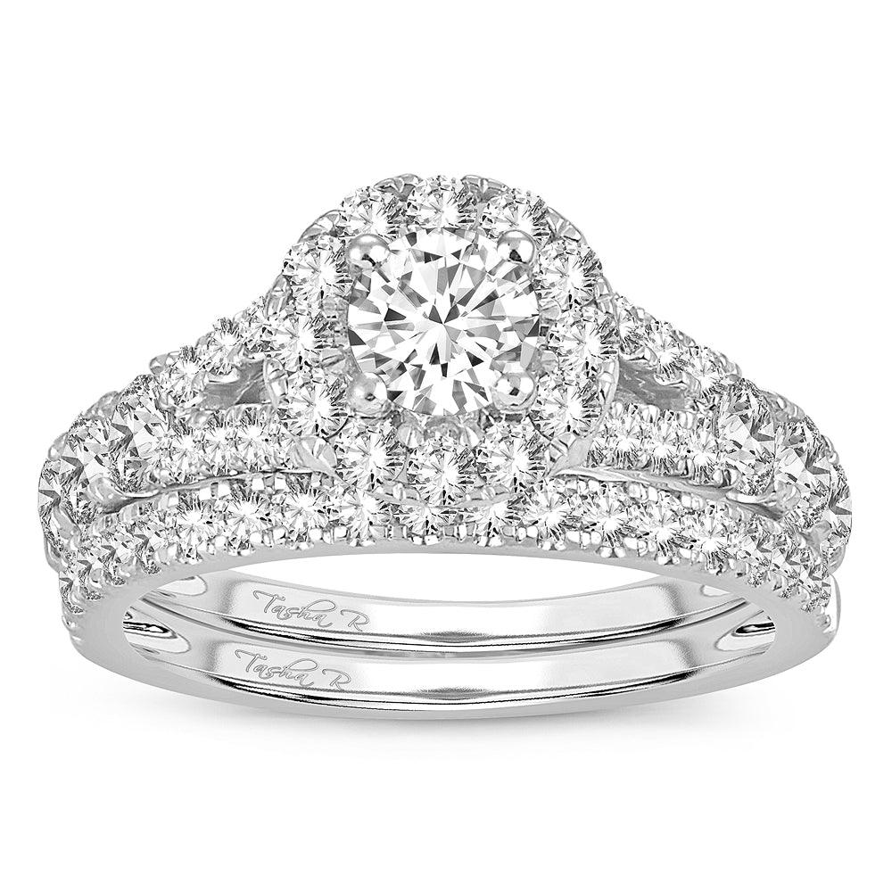 14K 2.00CT Diamond BRIDAL RING - Johnny Dang & Co
