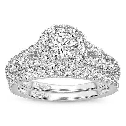 14K 2.00CT Diamond BRIDAL RING - Johnny Dang & Co