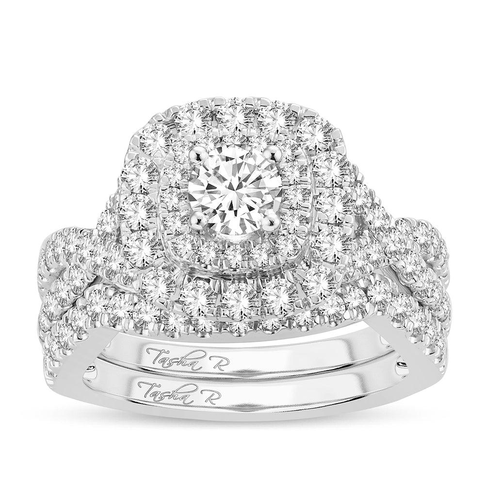 14K 2.00CT Diamond BRIDAL RING - Johnny Dang & Co