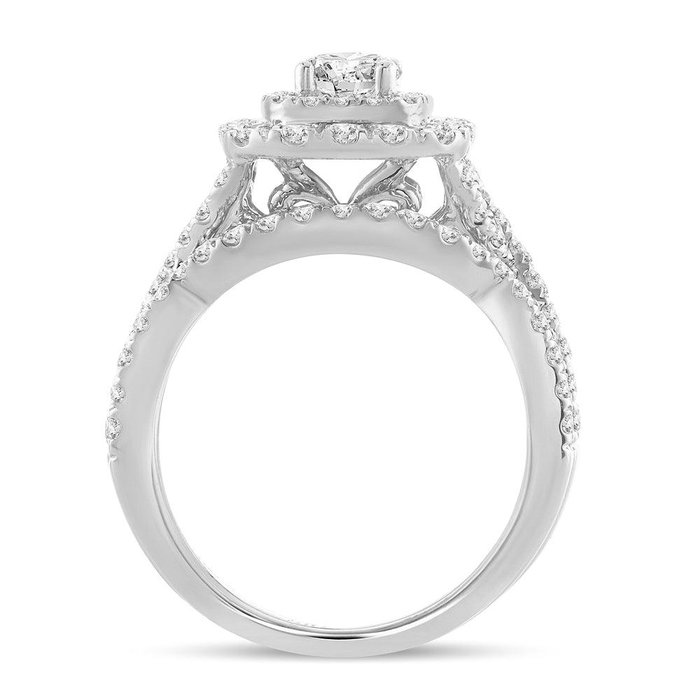 14K 2.00CT Diamond BRIDAL RING - Johnny Dang & Co