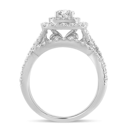 14K 2.00CT Diamond BRIDAL RING - Johnny Dang & Co