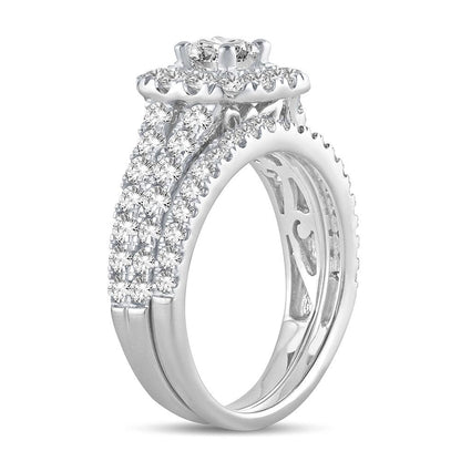 14K 2.00CT Diamond BRIDAL RING - Johnny Dang & Co