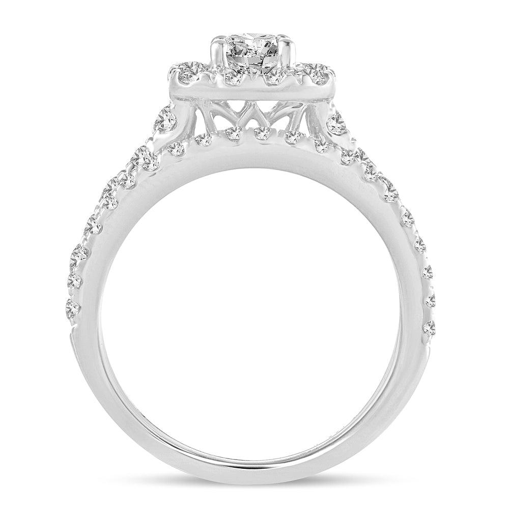 14K 2.00CT Diamond BRIDAL RING - Johnny Dang & Co