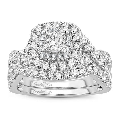 14K 2.00CT Diamond BRIDAL RING - Johnny Dang & Co