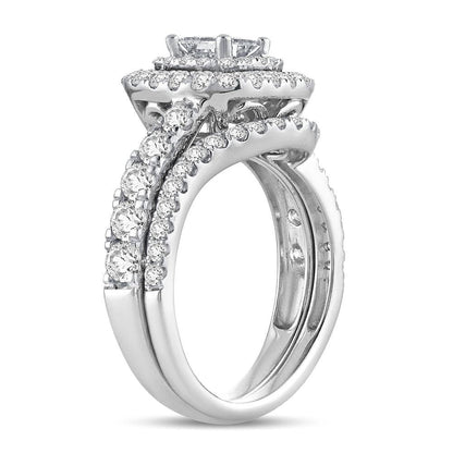 14K 2.00CT Bridal Diamond Ring - Johnny Dang & Co