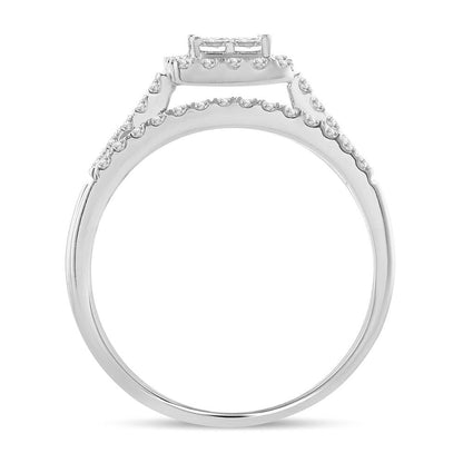14K 1.00 CT Diamond RING - Johnny Dang & Co