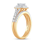14K 1.00CT Diamond BRIDAL RING - Johnny Dang & Co