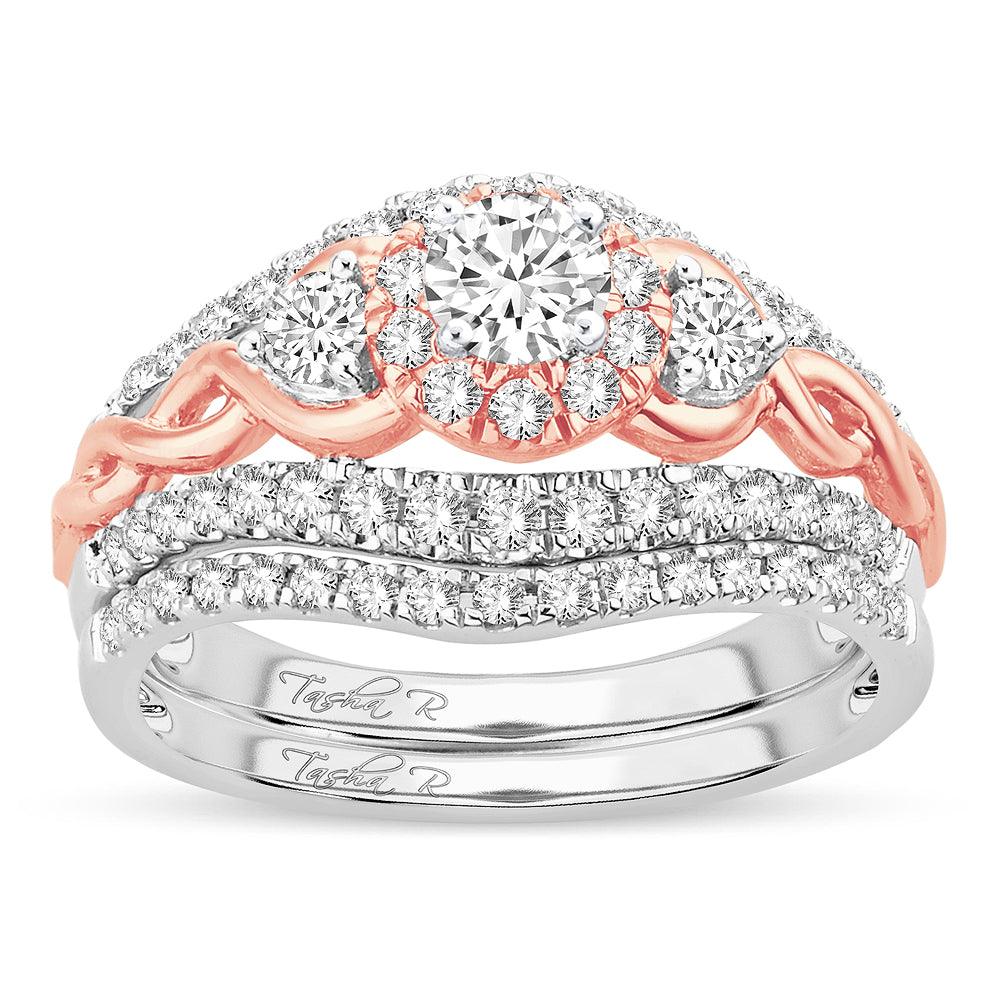 14K 1.01CT Diamond BRIDAL RING - Johnny Dang & Co