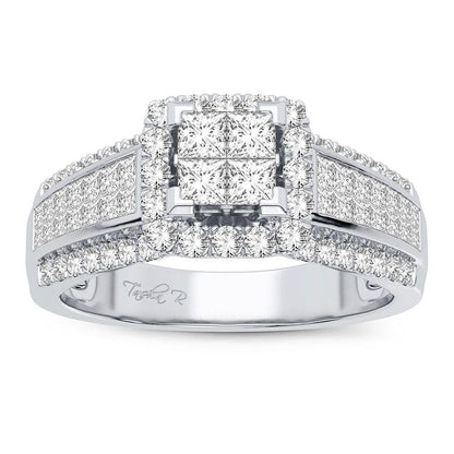 14K 0.93CT Diamond Ring - Johnny Dang & Co