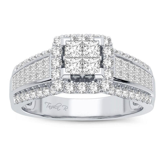 14K 0.93CT Diamond Ring - Johnny Dang & Co