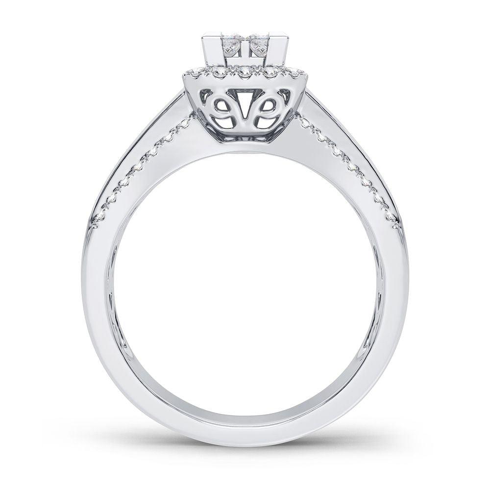 14K 0.93CT Diamond Ring - Johnny Dang & Co
