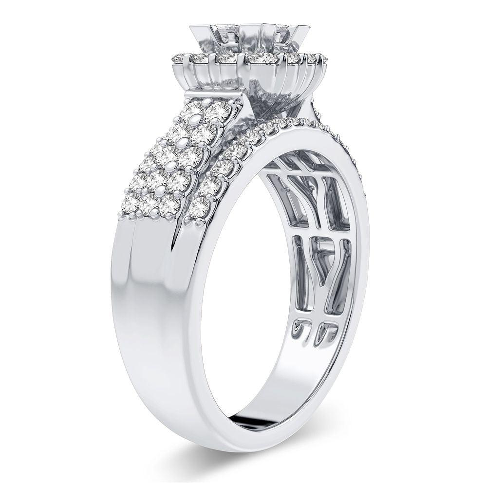14K 1.00CT Diamond Ring - Johnny Dang & Co