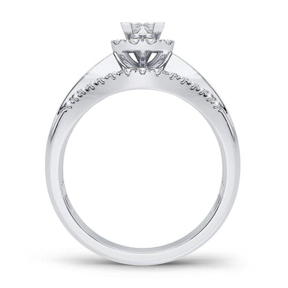 14K 1.00CT Diamond Ring - Johnny Dang & Co