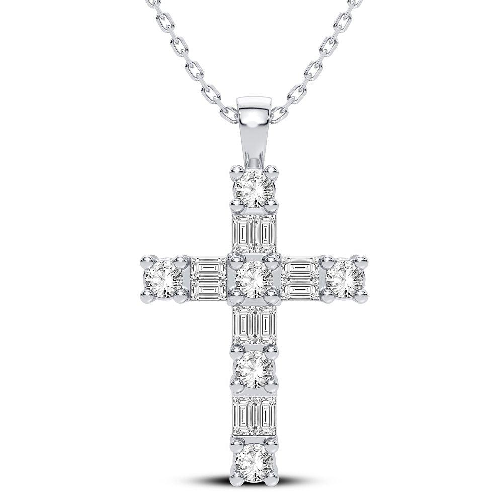 14K 0.50CT Diamond Pendant - Johnny Dang & Co