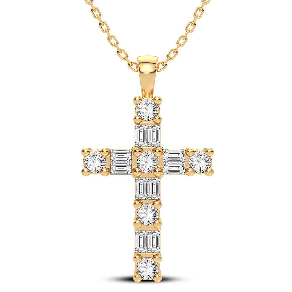 14K 0.50CT Diamond Pendant - Johnny Dang & Co