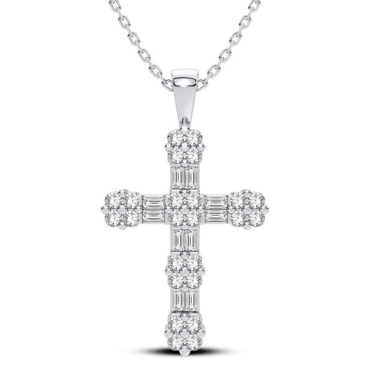 14K 0.50CT Diamond Pendant - Johnny Dang & Co