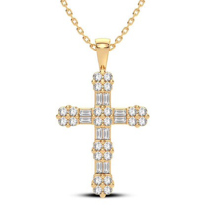 14K 0.50CT Diamond Pendant - Johnny Dang & Co