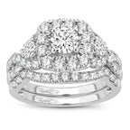 14K 2.00CT Diamond Bridal Ring - Johnny Dang & Co