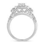 14K 2.00CT Diamond Bridal Ring - Johnny Dang & Co