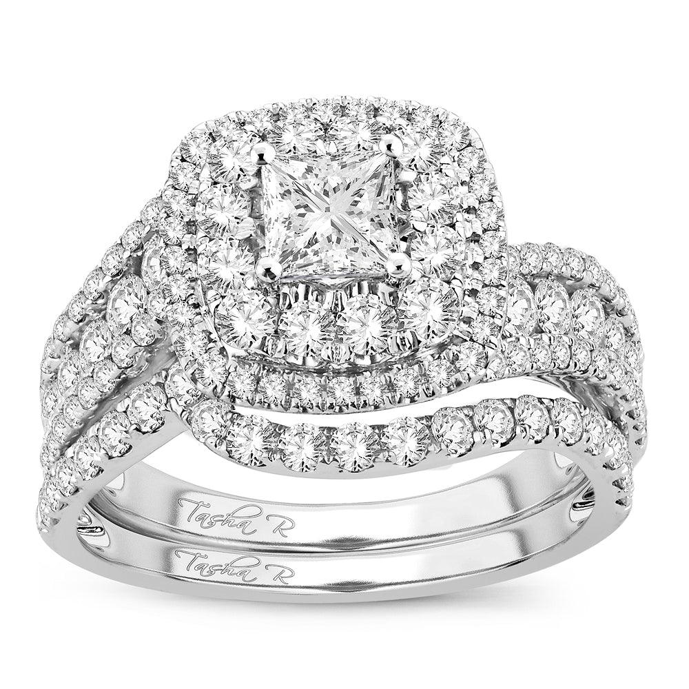 14K 2.00CT Diamond BRIDAL RING - Johnny Dang & Co